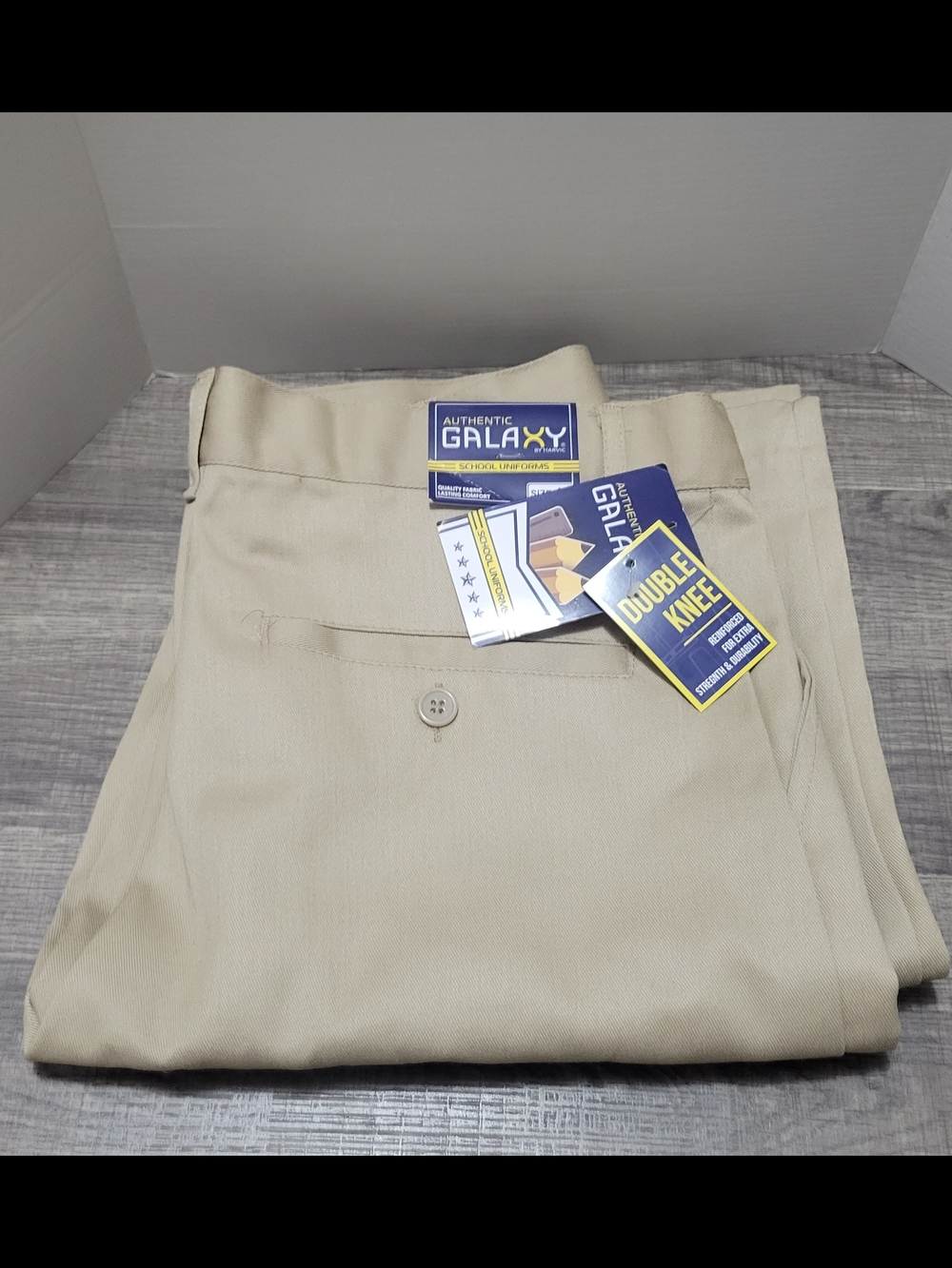Authentic Galaxy Double Knee School Uniform Pants